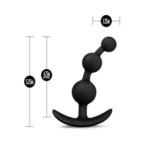 Luxe Be Me 3 Silicone Anal Beads Plug