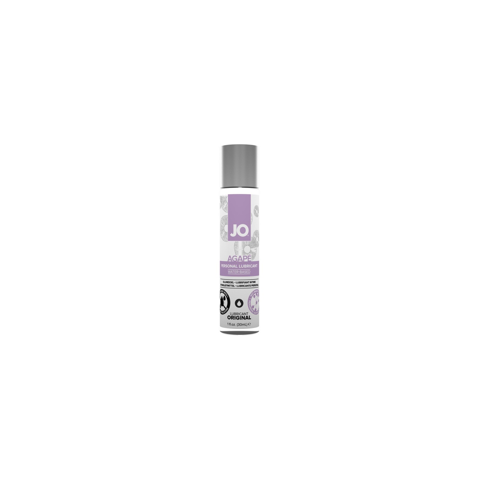 JO Agape Original Water-Based Lubricant 1 oz.