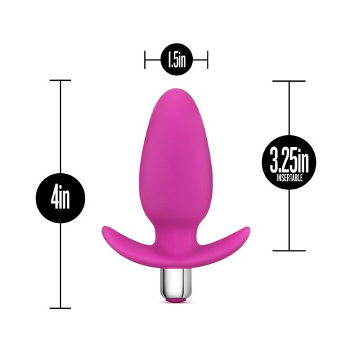 Luxe Little Thumper Plug Anal Vibrante de Silicona