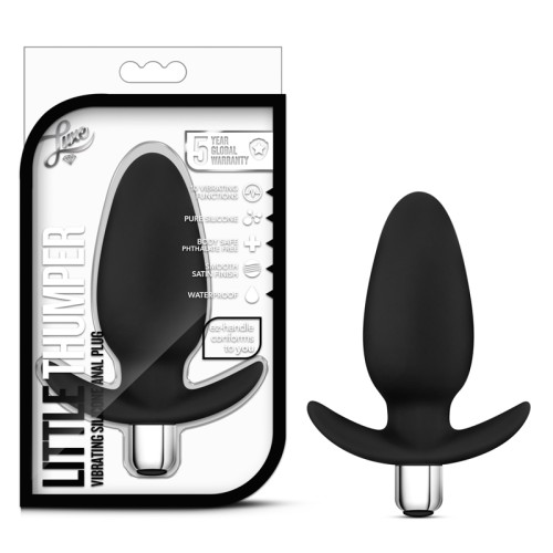 Luxe Little Thumper Vibrating Silicone Anal Plug