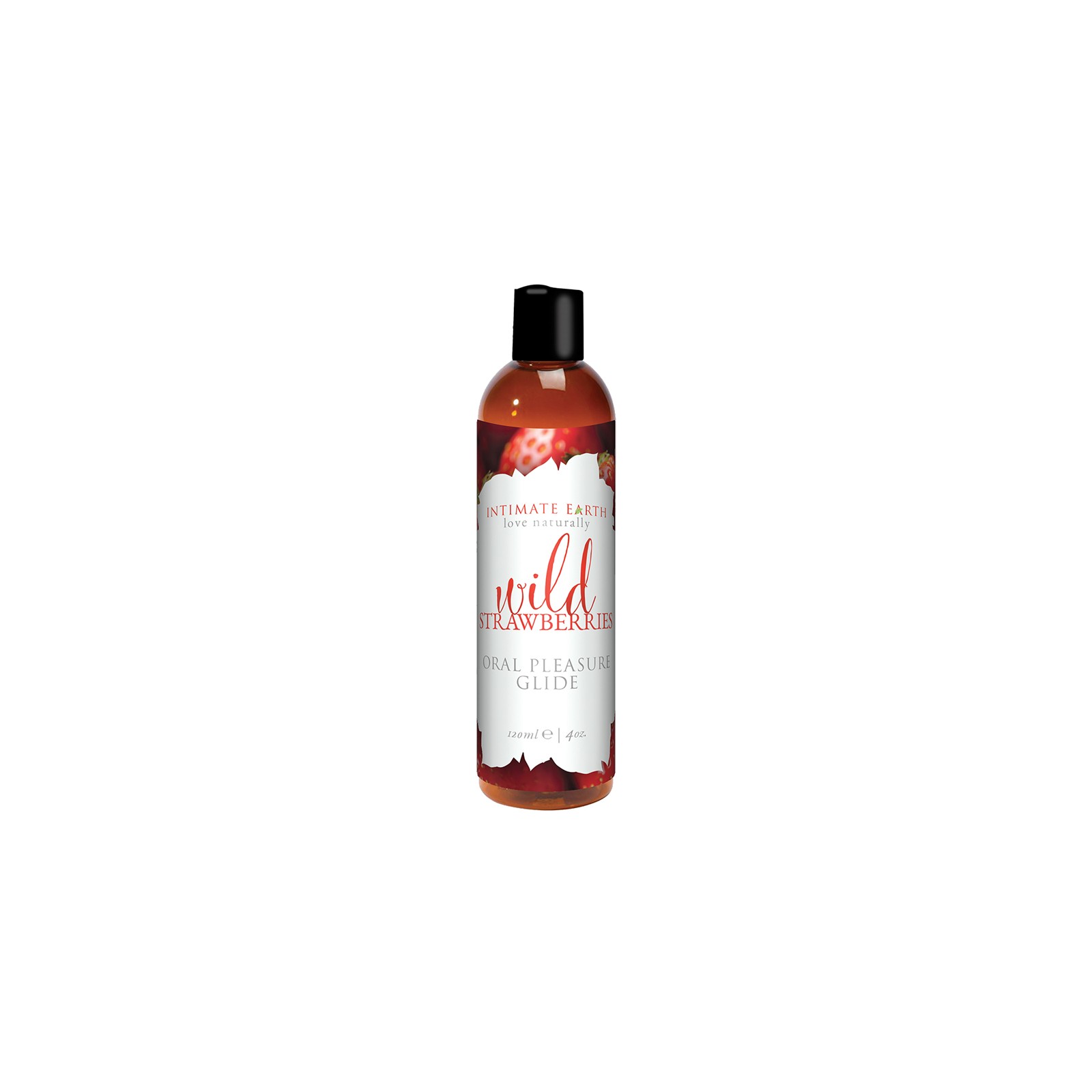 Intimate Earth Deslizamiento con Sabor a Fresas 120 ml