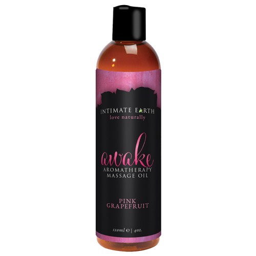 Intimate Earth Awake Massage Oil for Relaxation