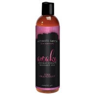 Intimate Earth Awake Massage Oil for Relaxation