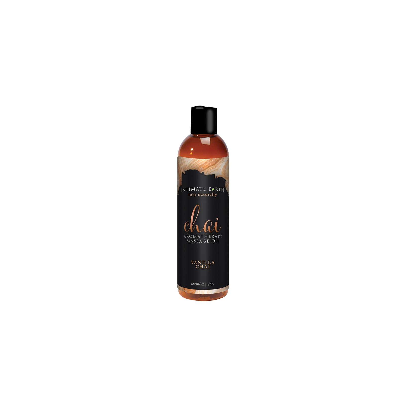 Intimate Earth Vanilla Chai Aromatherapy Massage Oil - Relaxation and Comfort