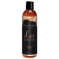 Intimate Earth Vanilla Chai Aromatherapy Massage Oil - Relaxation and Comfort