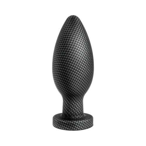 Spark Medium Silicone Anal Plug Carbon Fiber