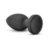 Spark Medium Silicone Anal Plug Carbon Fiber