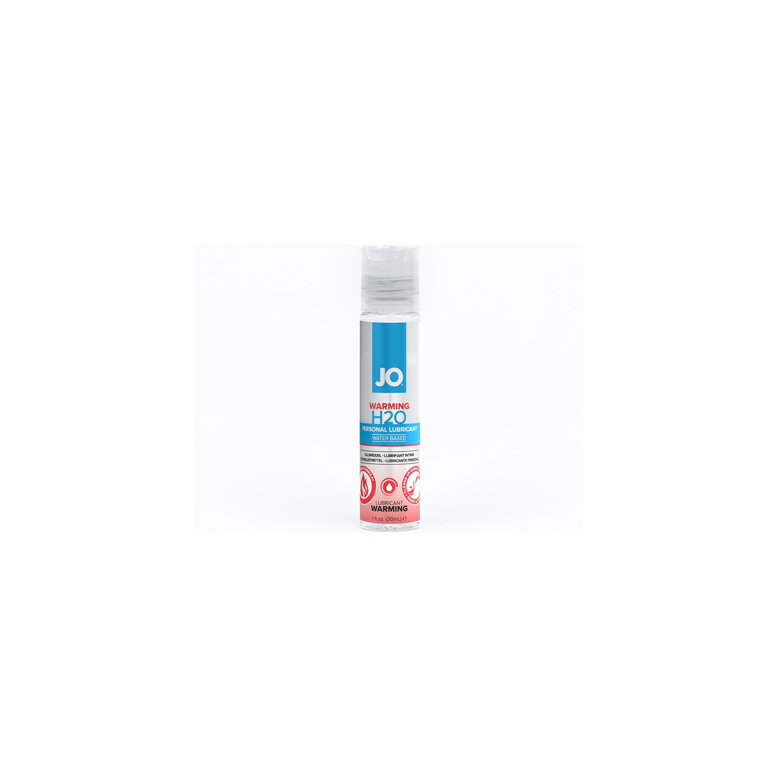 Lubricante a Base de Agua JO H2O Calentador