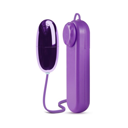 Vibrador Huevo Control Remoto B Yours Power Bullet Morado