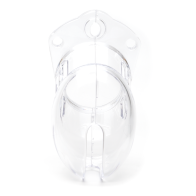 CB-6000S Clear Male Chastity Device - Comfort and Security