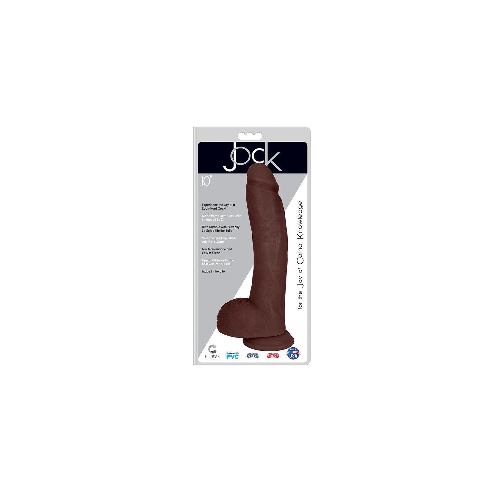 Curve Toys Jock 10 in. Dong