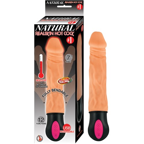 Natural Realskin Hot Cock #1 - La Mejor Experiencia Vibratoria