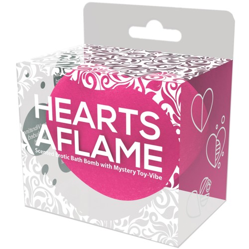 Bombas de Baño Eróticas Hearts Aflame - Juguete Sorpresa Dentro