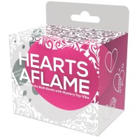 Hearts Aflame Erotic Lovers Bath Bomb - Surprise Toy Inside