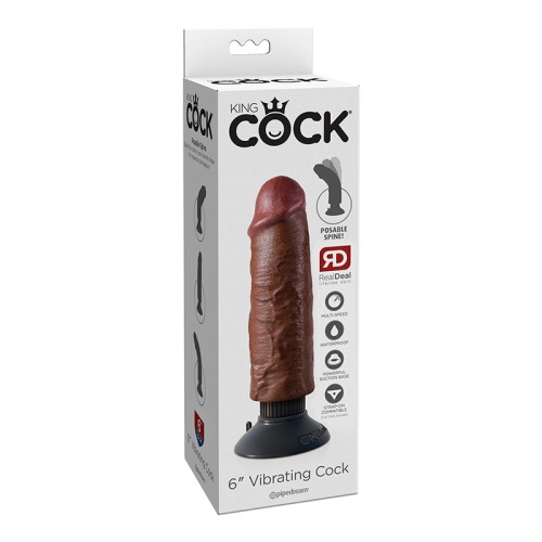 Pipedream King Cock Dildo Vibrador para Placer Realista