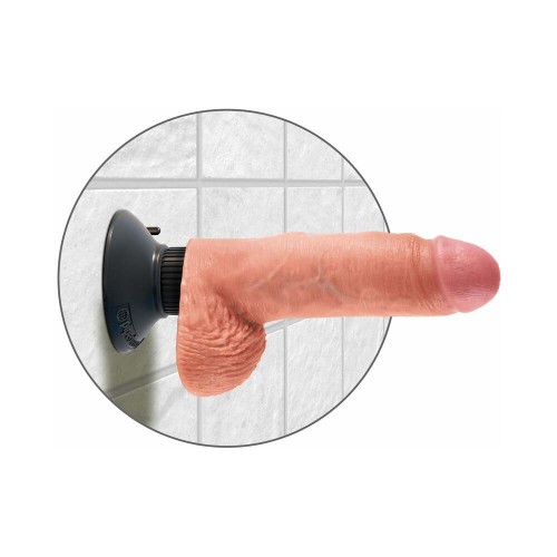 7" Pipedream King Cock Vibrating Dildo