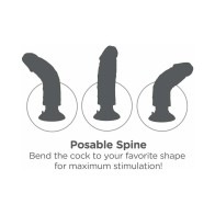 Pipedream King Cock 9 in. Vibrating Dildo for Realistic Pleasure