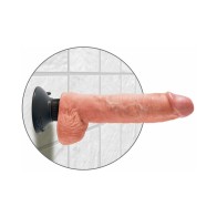 Pene Vibrador de 10 in. con Succión