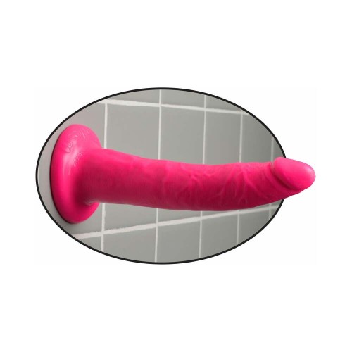 Dildo Realista Slim de 7 Pulgadas de Pipedream Rosa