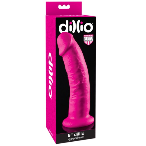 Pipedream Dillio 9Inch Realistic Dildo Pink