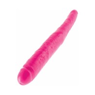 Dildo Doble de 16 in. Pipedream Rosa