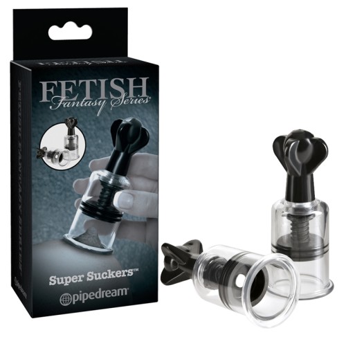 Pipedream Fetish Fantasy Limited Edition Super Suckers Clear/Black