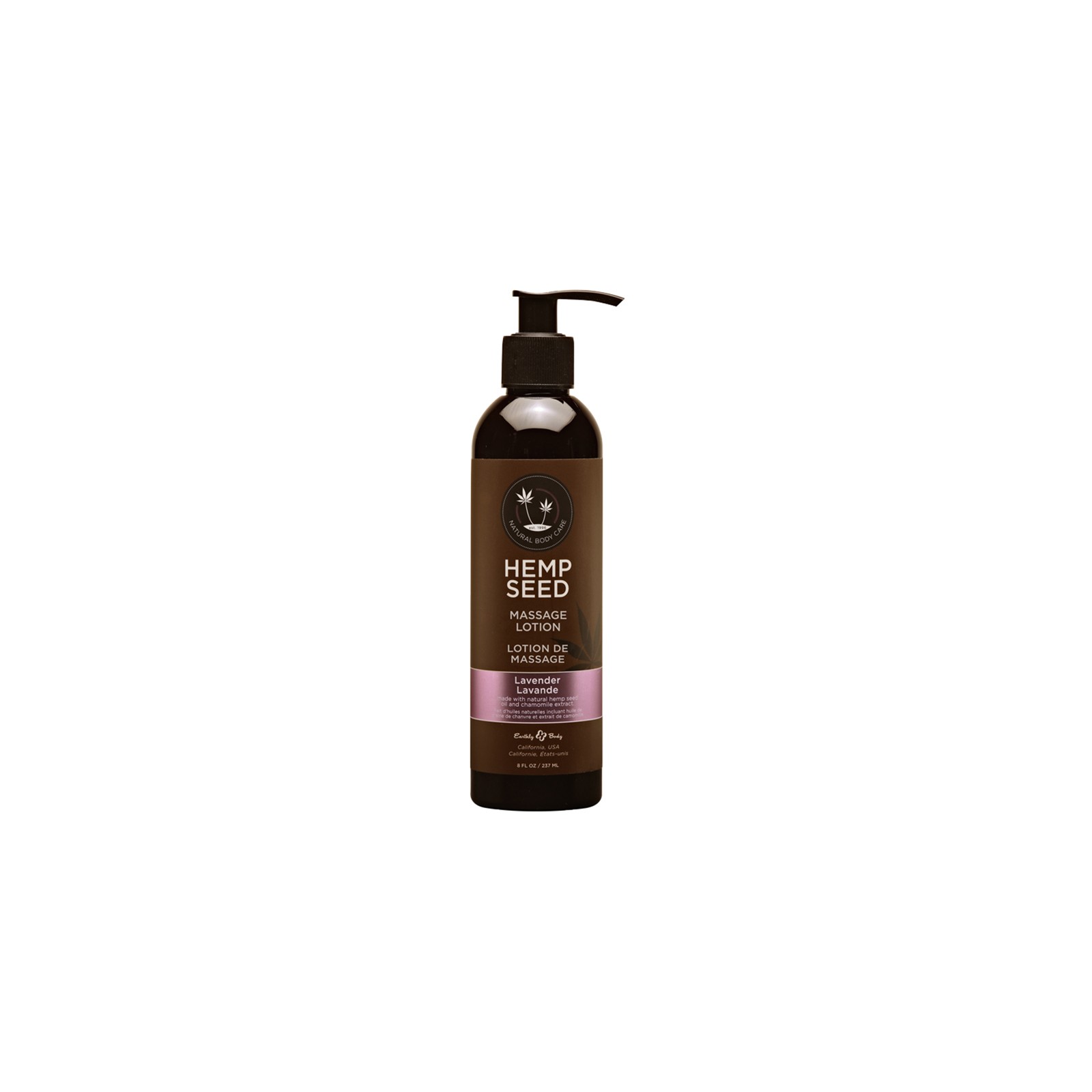 Loción de Masaje Lavender Earthly Body - 8 oz