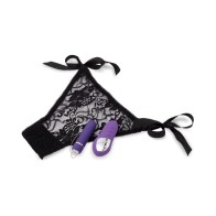 Nu Sensuelle Remote Control Pleasure Panty Purple for On-The-Go Fun