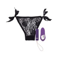 Nu Sensuelle Remote Control Pleasure Panty Purple for On-The-Go Fun