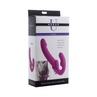 Dildo Vibrante de Silicona Sin Arnés Strap U Evoke