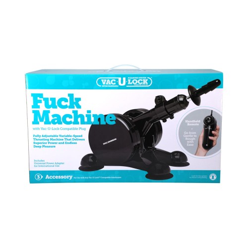 Vac-U-Lock Fucking Machine - Power and Versatility