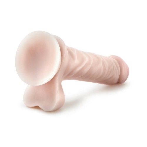 Dr. Skin 9 in. Realistic Dildo with Balls Beige