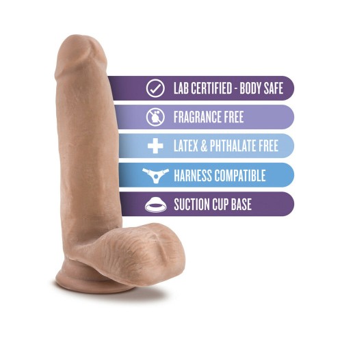 Dildo Dual de Densidad Posable de 7 in. Au Naturel