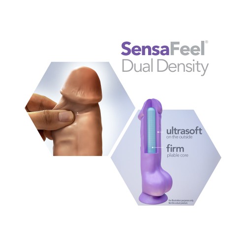 Au Naturel 7 Inch Sensa Feel Fat Boy Dildo