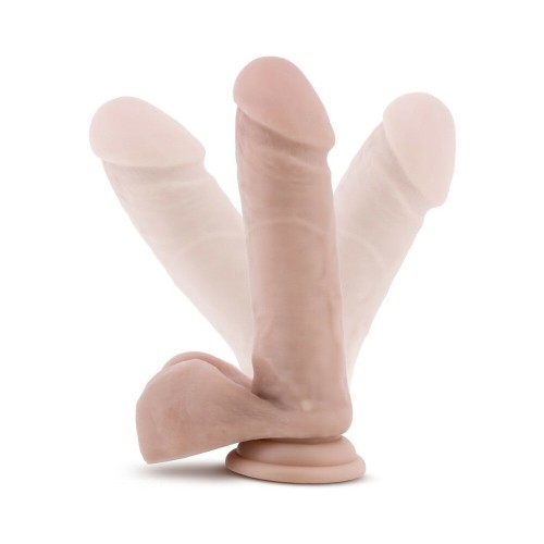 Au Naturel 8 in. Posable Dual Density Dildo