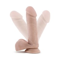 Dildo Posable de Densidad Dual Au Naturel de 8 Pulgadas