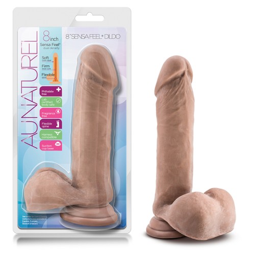 Dildo Posable 8 in Au Naturel Tan