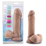 Au Naturel 8 in Posable Dildo Tan