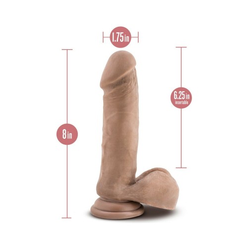 Au Naturel 8 in Posable Dildo Tan