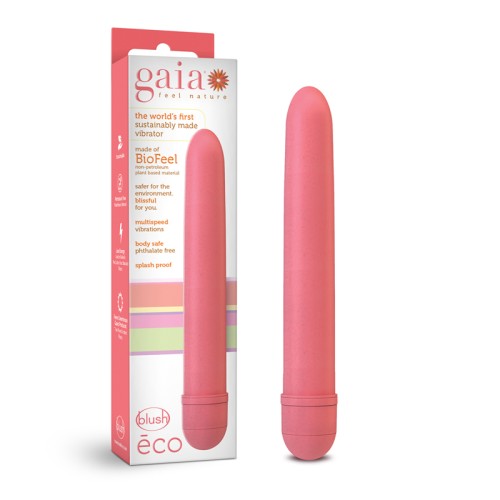 Gaia Eco Slimline Vibrator Coral