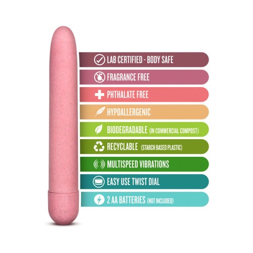 Gaia Eco Slimline Vibrator Coral