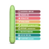 Gaia Eco Slimline Vibrator Green - Eco-Friendly Pleasure