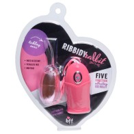 Vibrador Huevo Ribbidy Rabbit BFF Rosa