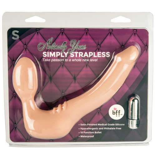 BFF Simply Strapless Vibrating Dildo