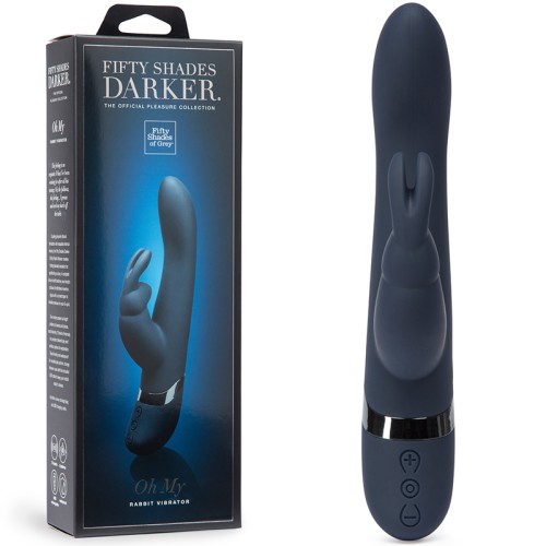 Fifty Shades Darker Rechargeable Silicone Rabbit Vibrator