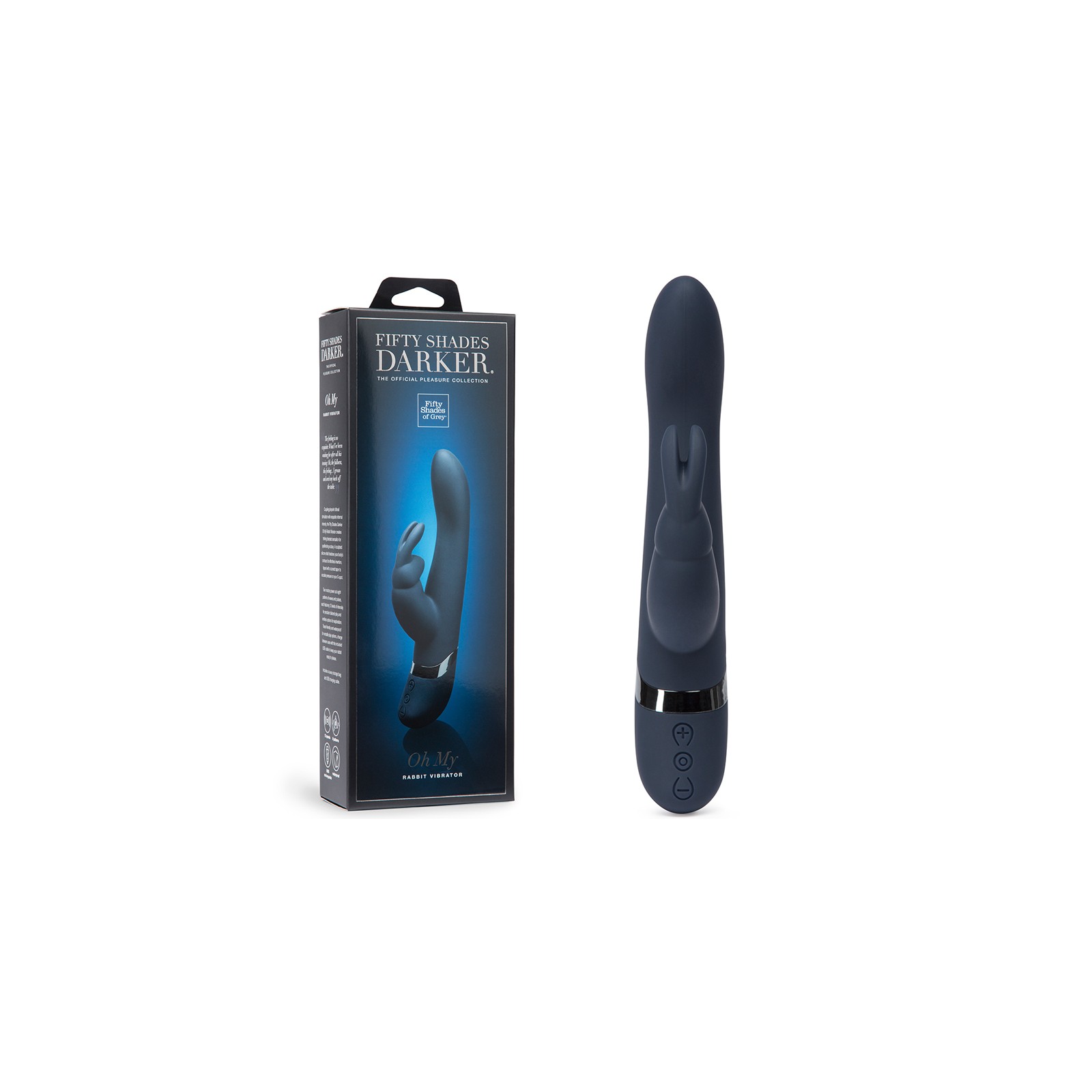 Fifty Shades Darker Rechargeable Silicone Rabbit Vibrator