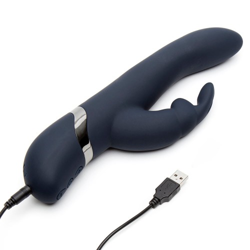 Fifty Shades Darker Rechargeable Silicone Rabbit Vibrator