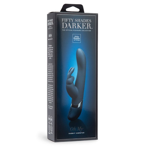 Fifty Shades Darker Rechargeable Silicone Rabbit Vibrator