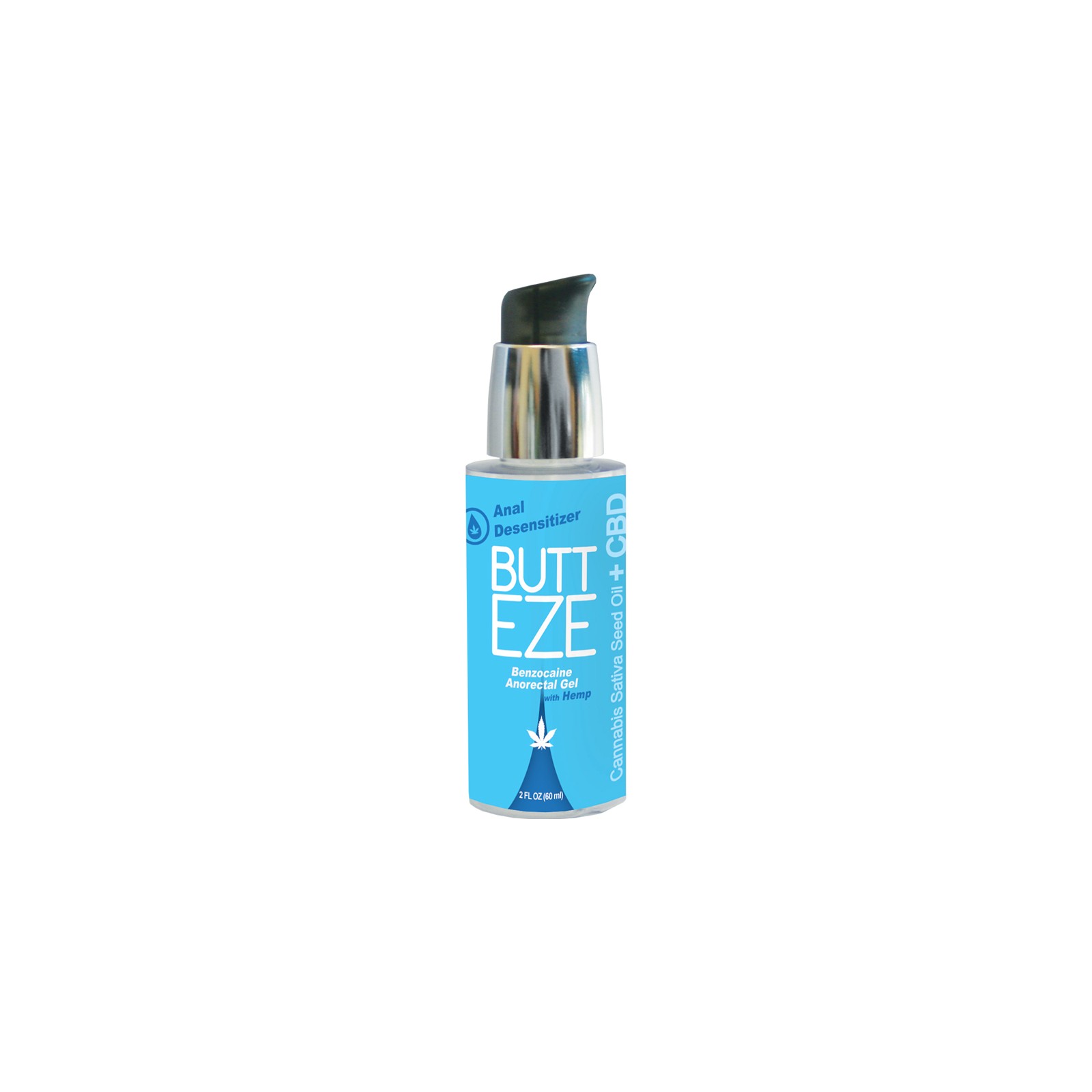 Lubricante Anal Desensibilizante Butt Eze con Aceite de Semilla de Cáñamo