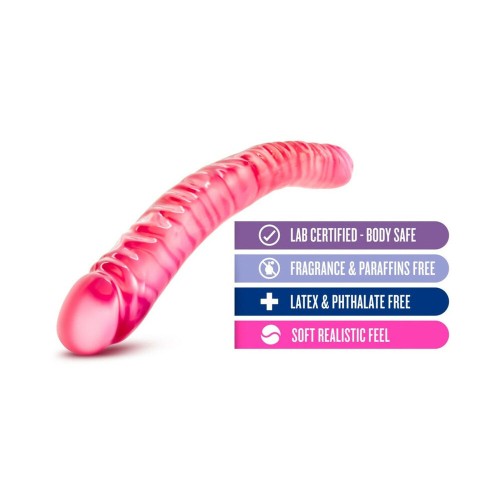 Dildo Doble B Yours de 18 Pulgadas Rosa